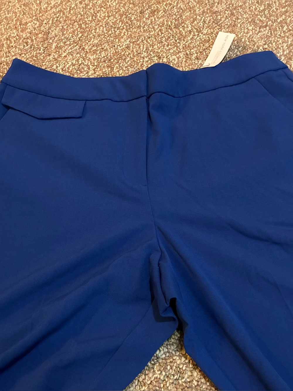 New York and Co NWT Royal Blue High-Waist Trousers